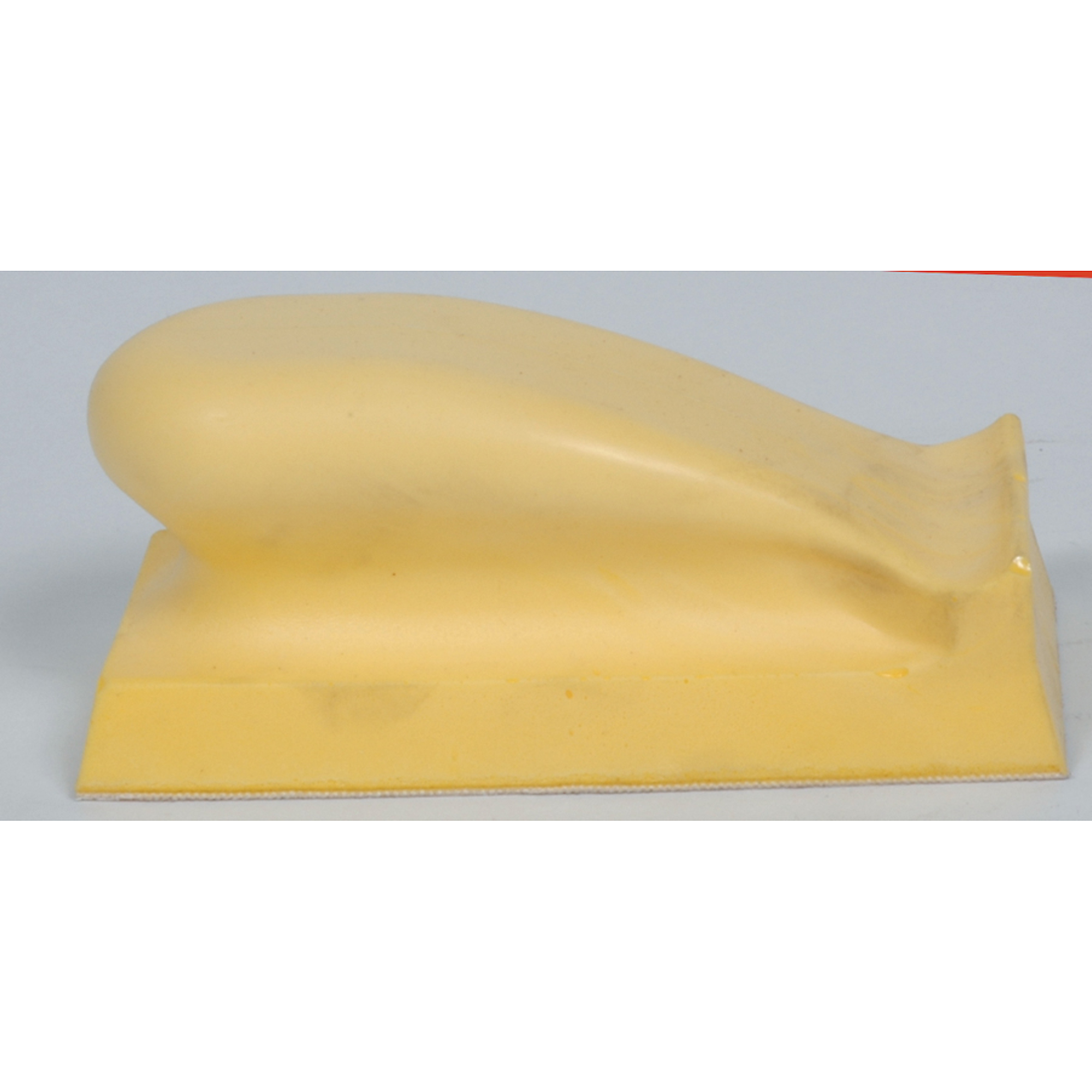 Keysco Hand Sander — 5in. x 3in., Pre-Glued Face, Flexible Design, Model# 77552